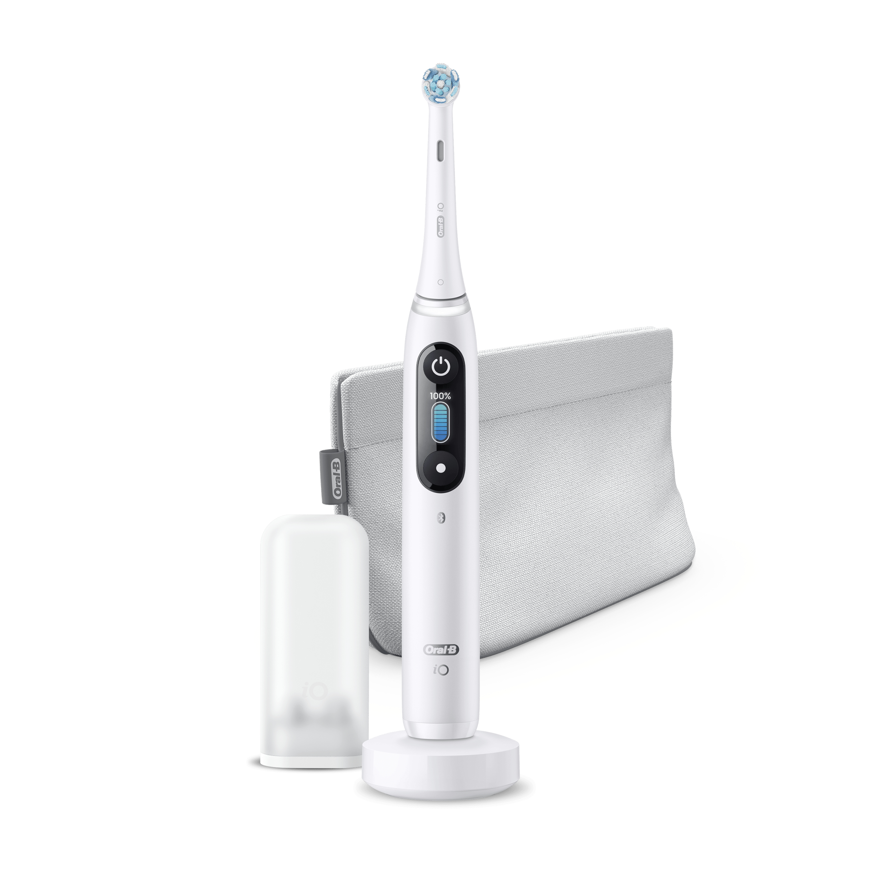 Oral-B iO Series 8 White Alabaster Special Edition (Oral-B) B-Ware Oral-B iO Series 8 White Alabaster Special Edition (Oral-B) B-Ware