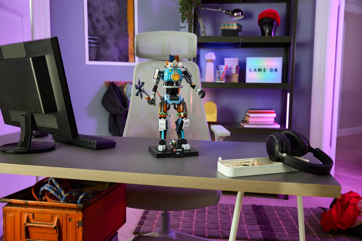 Roboter,  LEGO-ähnlich, Mech, Spielzeug, Gaming-Setup