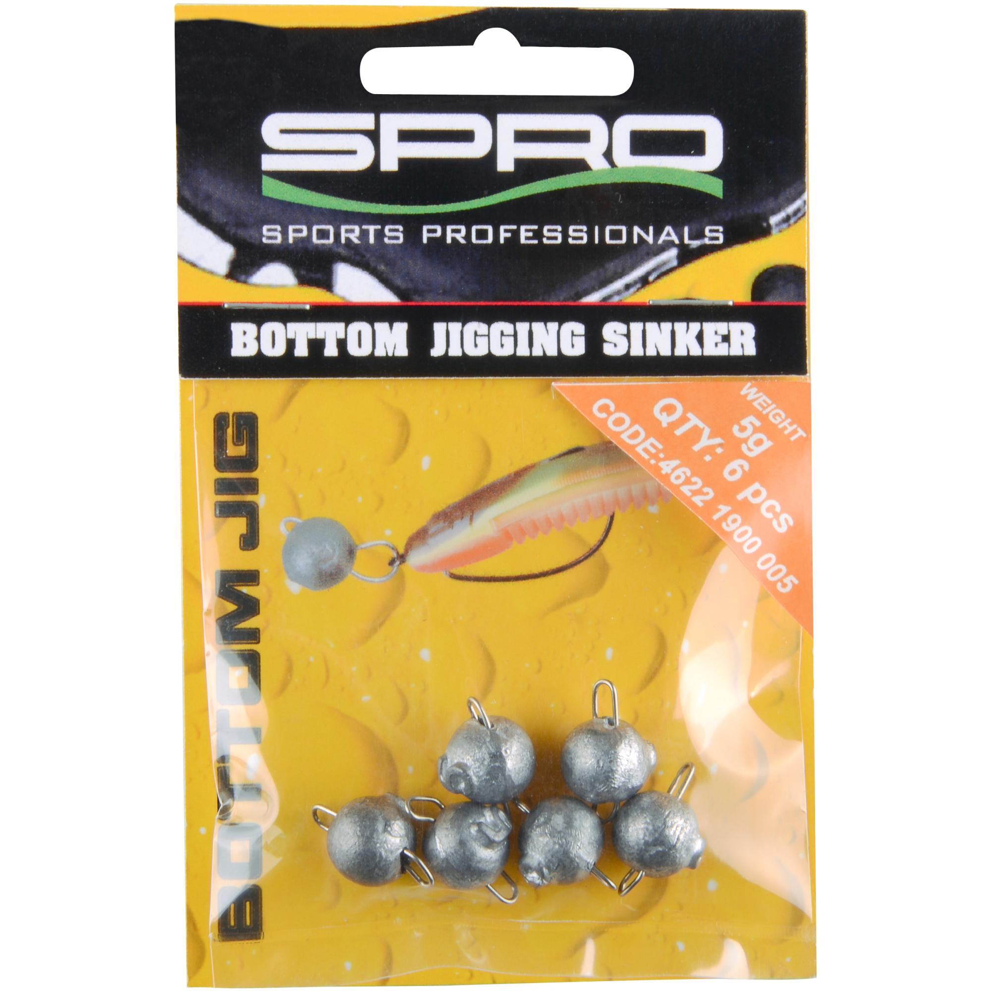 Bottom Jigging Sinker, Eisenballen-Gewicht, Angel-Tackle, Sinker-Set, Gewicht 5g
