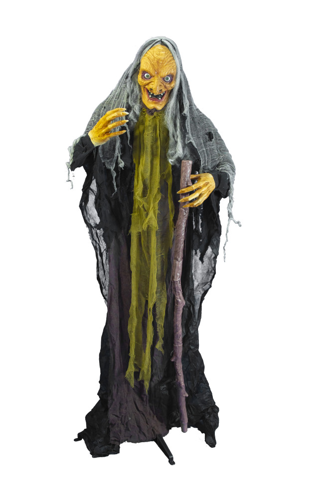 Stehende animierte Hexe