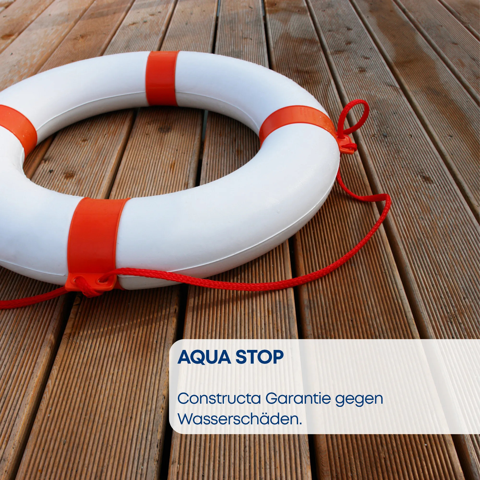 Wasser, Rettungsring