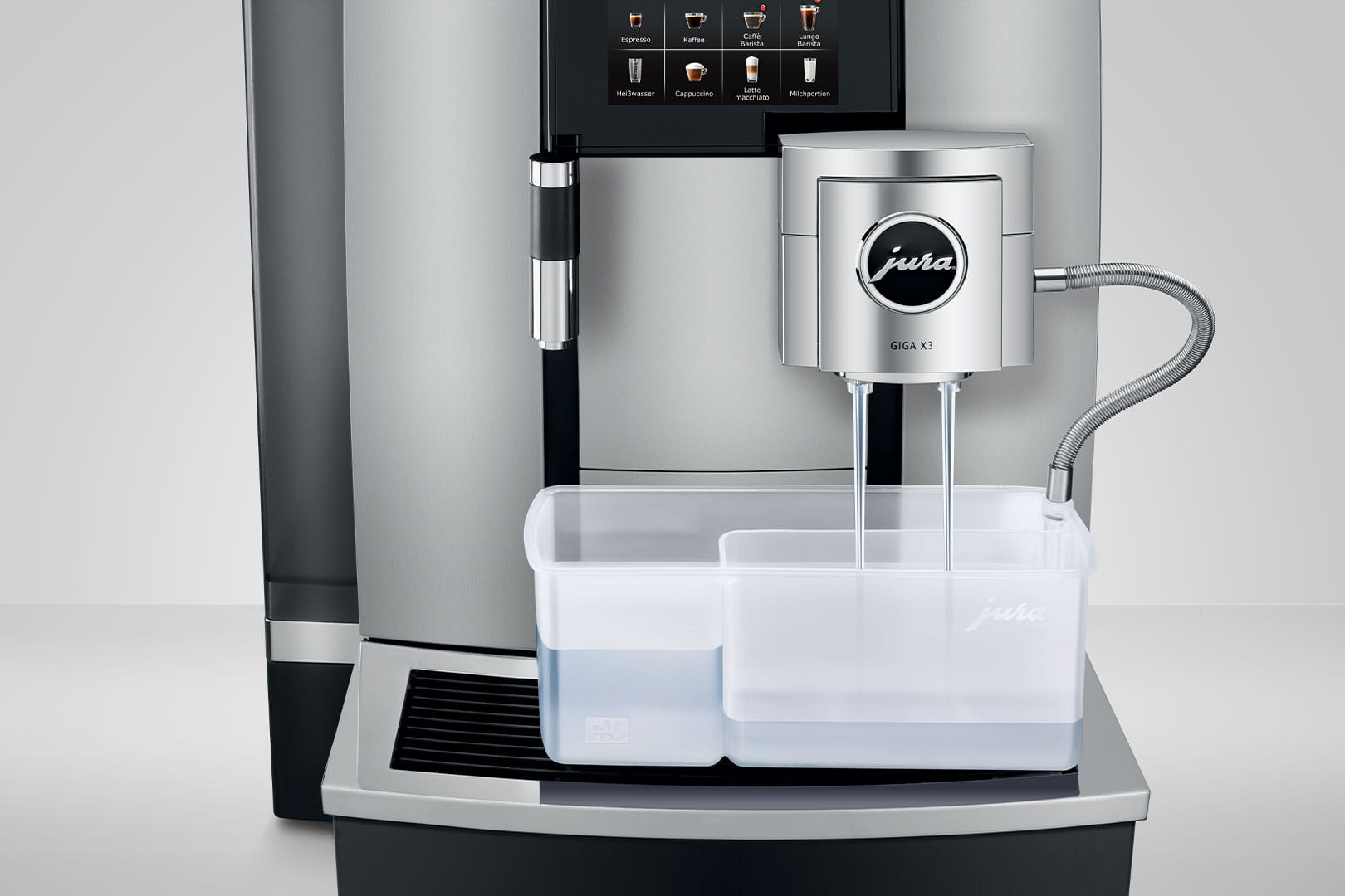 Kaffeemaschine, Espressomaschine, Wasserbehälter, Edelstahl, Giga X3