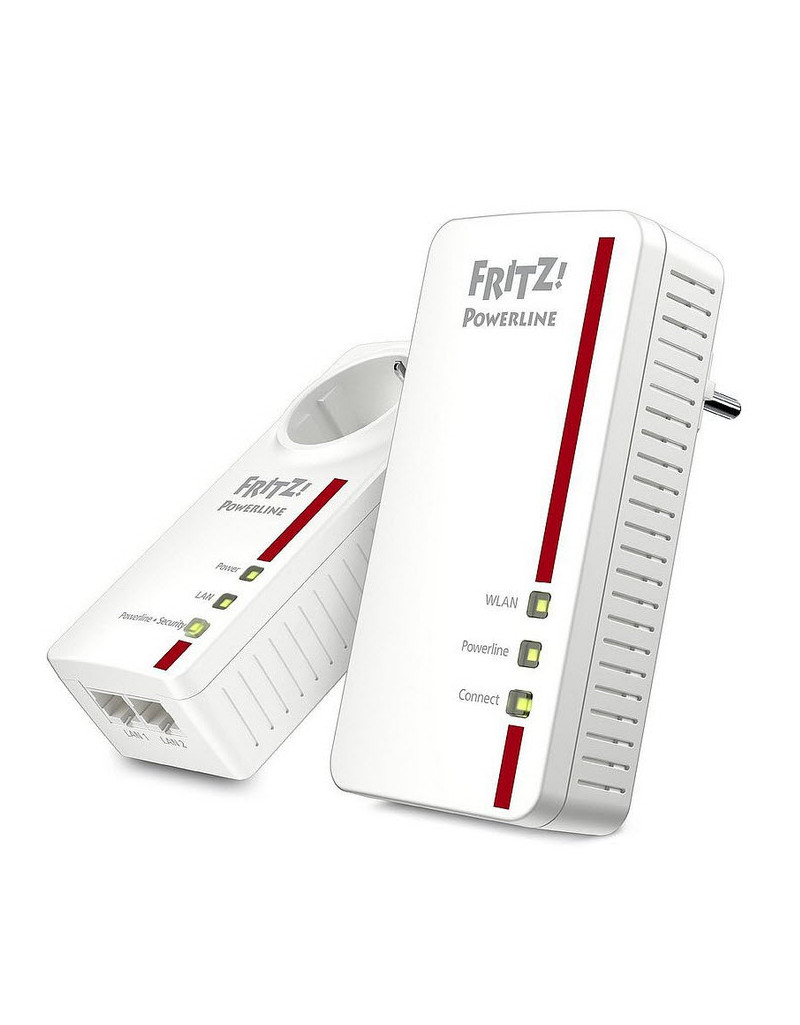 FRITZ!Powerline 1260 WLAN Set Elektronik, Hardware, Modem