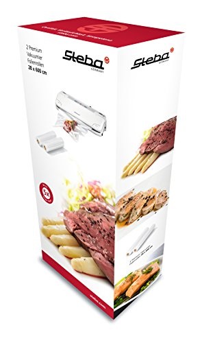 2Vakuumierfolienrollen28x600cm transparent 2Vakuumierfolienrollen28x600cm transparent