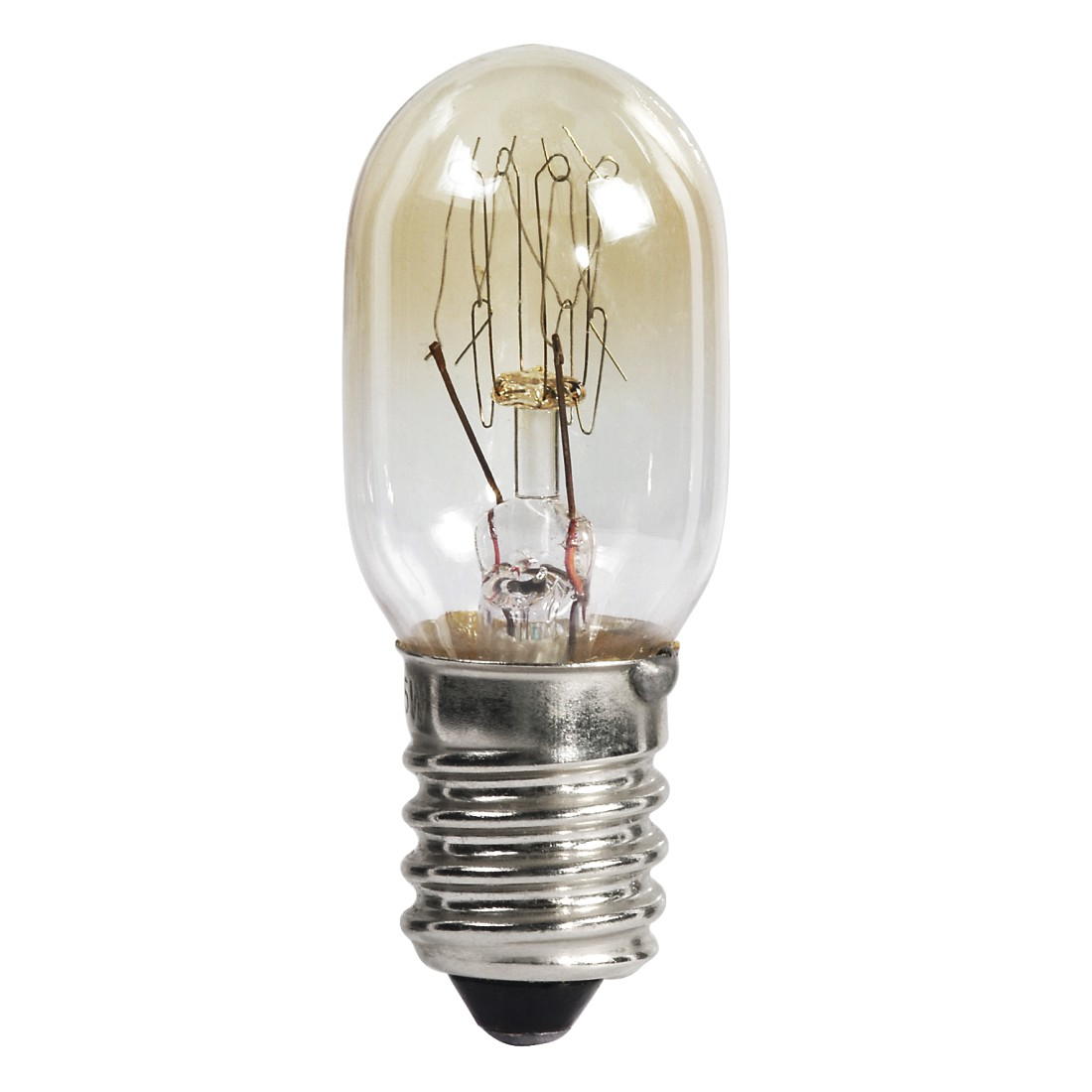 Backofenlampe, 25W, hitzebeständig bis 300°, E14, Birnchenform, klar Backofenlampe, 25W, hitzebeständig bis 300°, E14, Birnchenform, klar