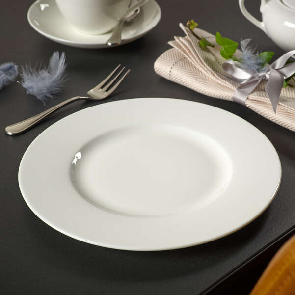 Präsentation des Essens, Untertasse, Mahlzeit, Porzellan, Besteck