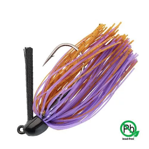TUNGSTEN SWIM JIG (Brown & Purple) 7,2gr