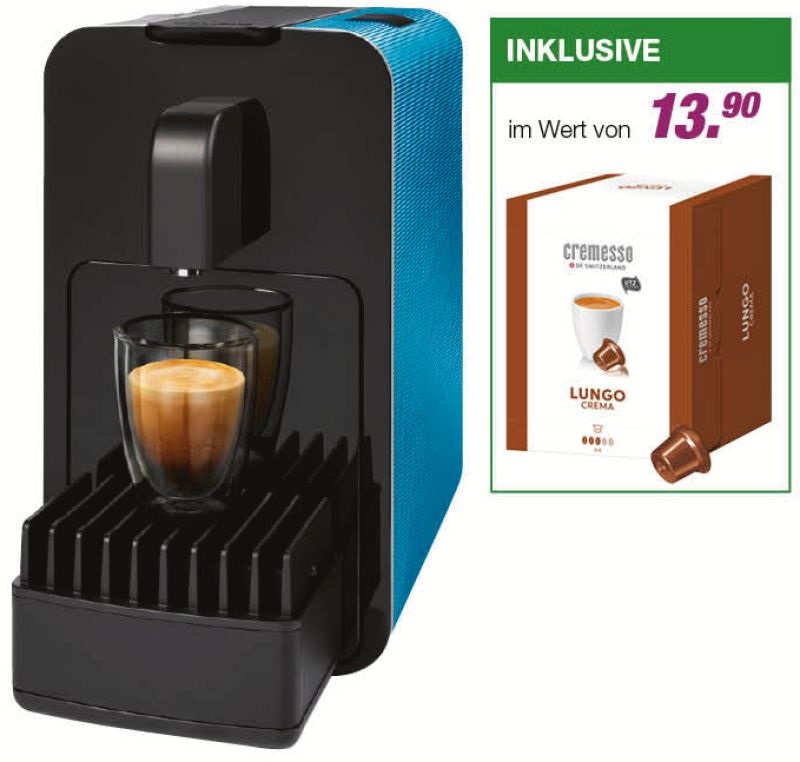 VivaB6 Dark Petrol + Lungo Crema Box48er VivaB6 Dark Petrol + Lungo Crema Box48er