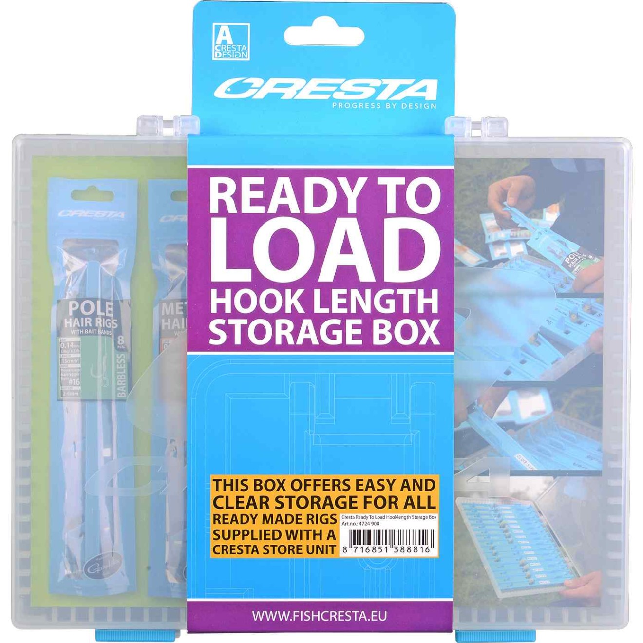 Hooklength Storage Box Pinsel, Gerät, Werkzeug