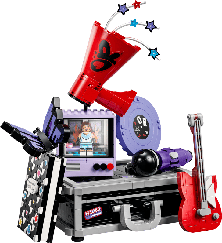 LEGO, Musikbox, Gitarre, Klavierspiel, Raumdeko