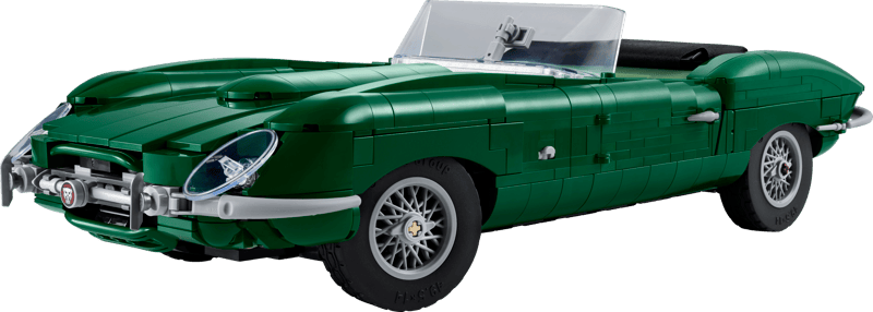 sportscar, convertible, grün, lego, modellauto