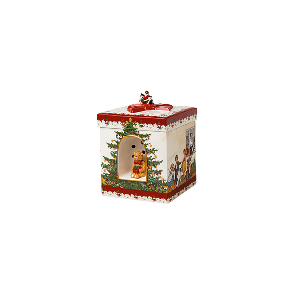 Christmas Toys Paket eckig, Kinder Kunst, Porzellan, Töpferei, Kiste, Kunst, Porzellan, Töpferei, Kiste