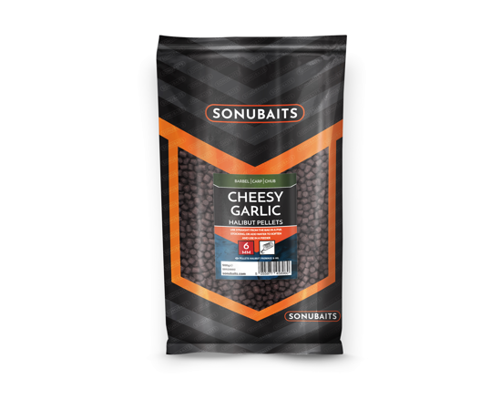 Cheesy Garlic Halibut Pellets - 6mm