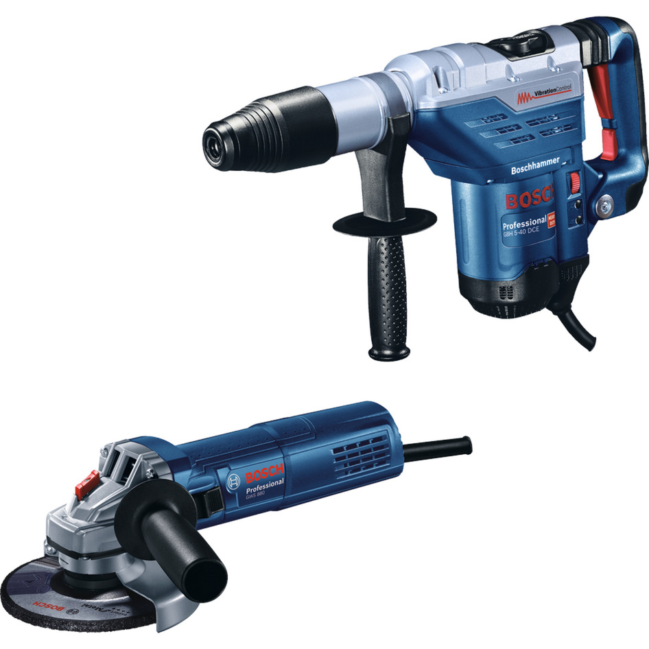 Combi-Set GBH 5-40 DCE + GWS 880