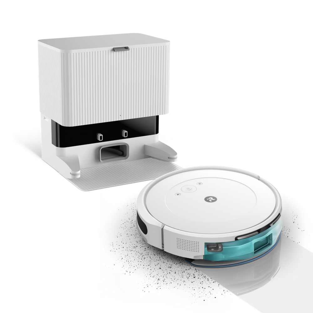 Roomba Essential Y051240 Weiß mit Absaugstation CD-Spieler, Elektronik
