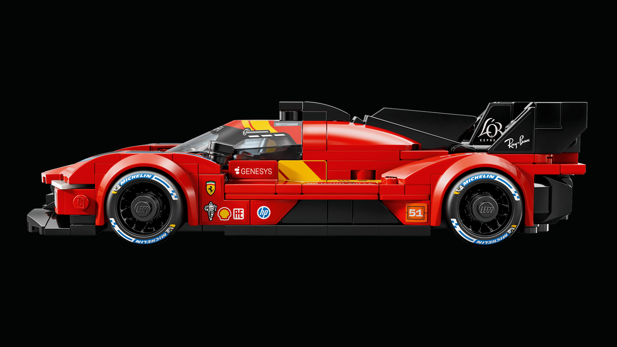 Ferrari, Rennwagen, Lego, Rot, Schnell