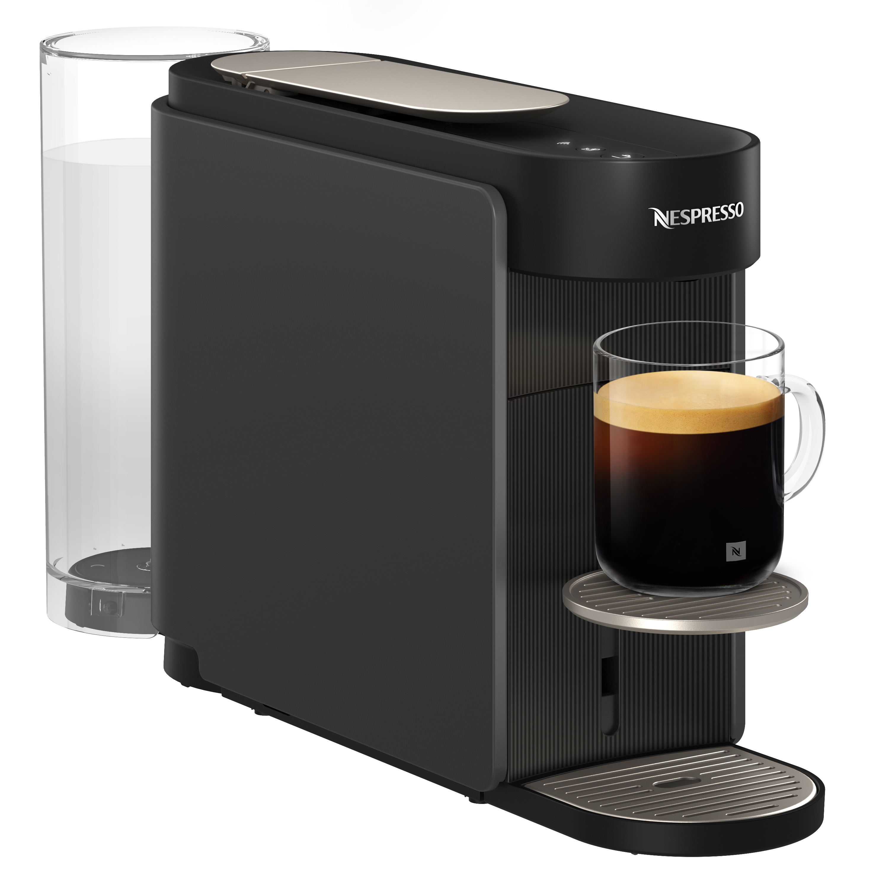 Kaffeemaschine, Espresso, Kapselmaschine, Milchbehälter, Tassenhalter