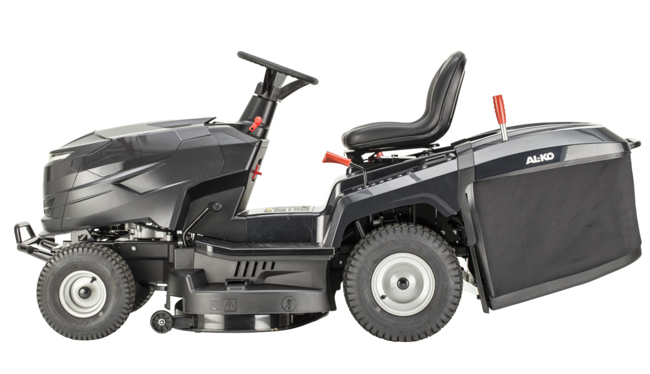 Rasenmäher, Sitzmaeher, Aufsitzrasenmaeher, Seitenteil, Kraftvoller Motor