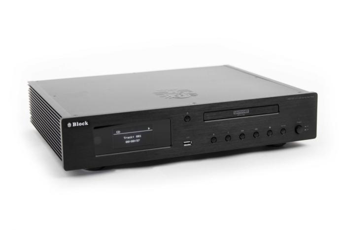 CD-Player, Stereoempfänger, abnehmbare Frontplatte, schwarz, Rackschrank