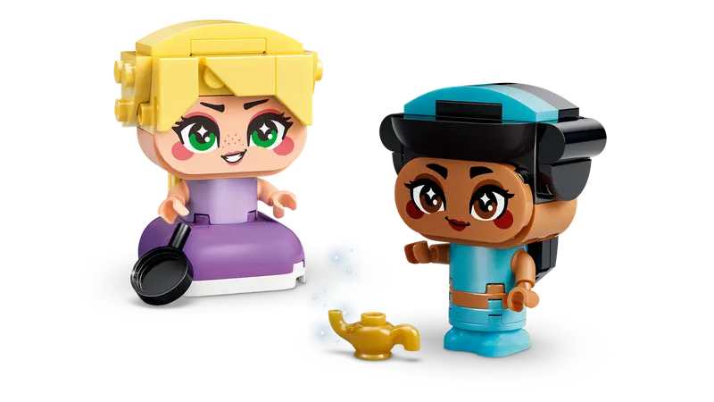Die Mini-Prinzessinnen Jasmin und Rapunzel