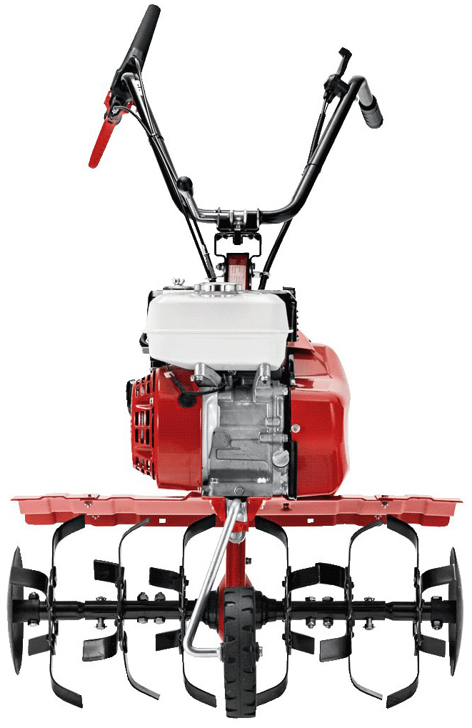 Motor, Gartenfräse, Bodenfräse, Roter Motor, Griffhebel