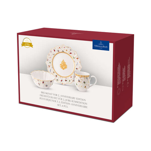 TOY´S DELIGHT Frühstücks-Set für 2 Schaukelpferd, 6tlg 360x250x140mm