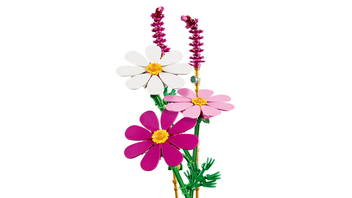 Blume, Kunststoff, Blumenstab, bunte Blume, Pflanzen-Dekoration