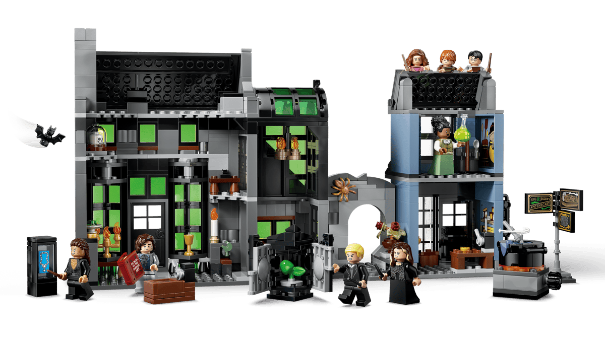 lego, bauwerk, haus, figuren, set
