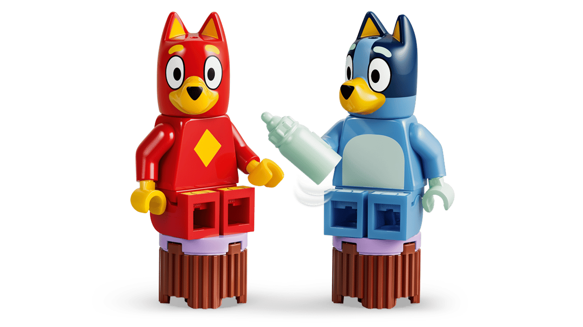 Schule mit Rusty und Bluey