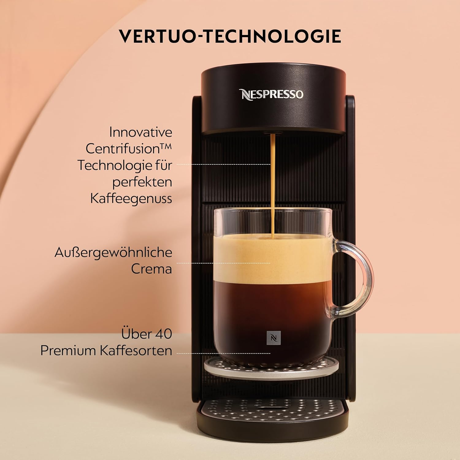 Kaffeemaschine, Espressomaschine, Kaffeezubereitung, Milchcreme, Kaffeespezialität