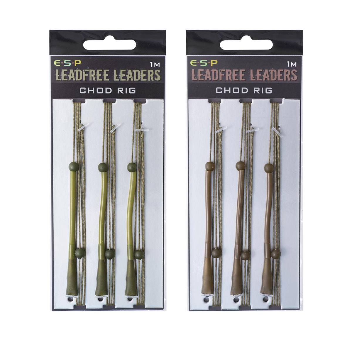 LEAD FREE CHOD RIG 1M BRN LEAD FREE CHOD RIG 1M BRN