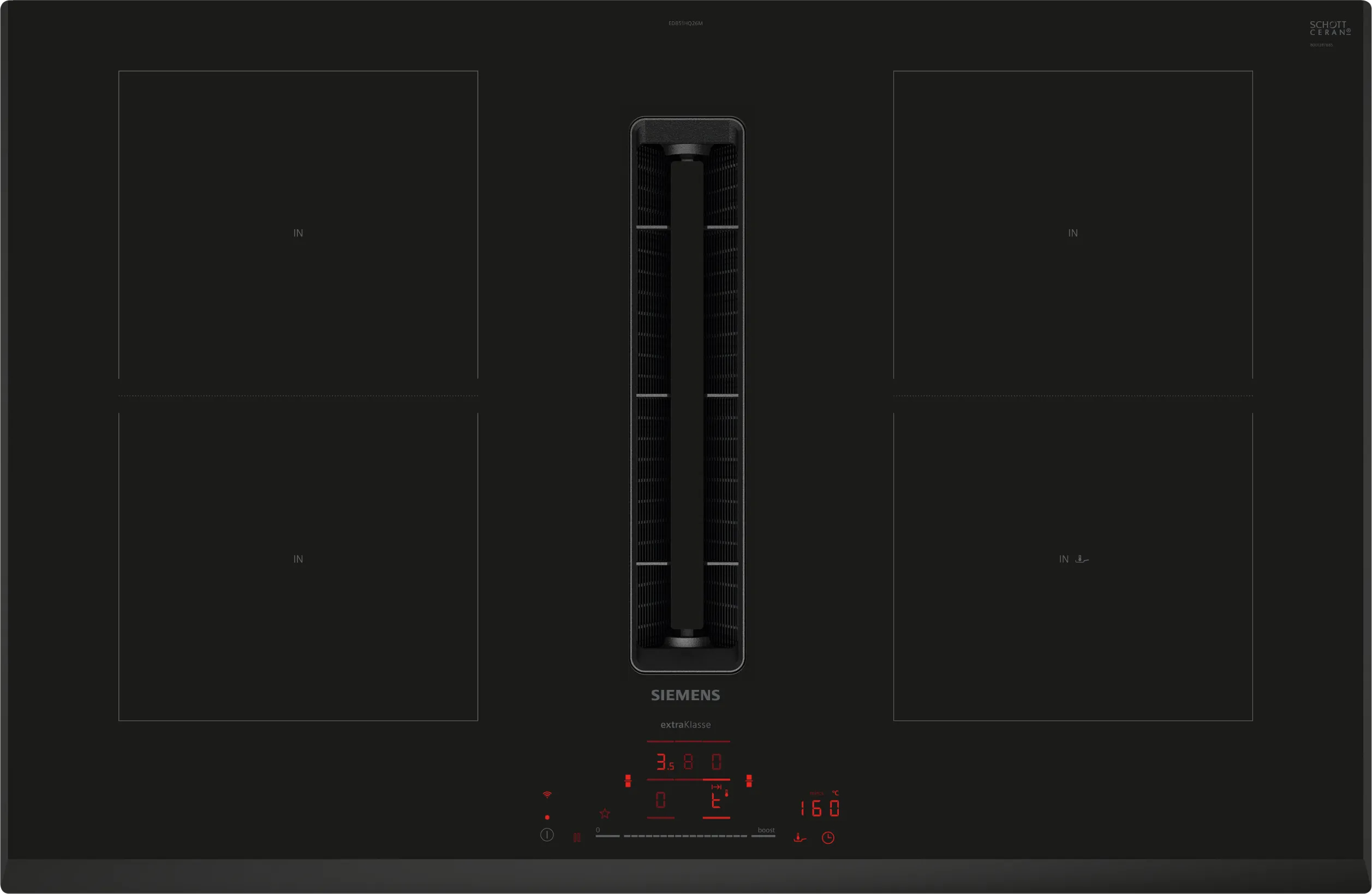 ED851HQ26M Kochfeld, Drinnen, Küche