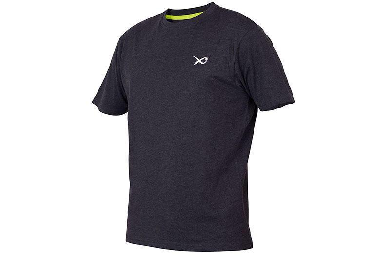 Matrix Minimal Black/Marl T-Shirt - M Matrix Minimal Black/Marl T-Shirt - M