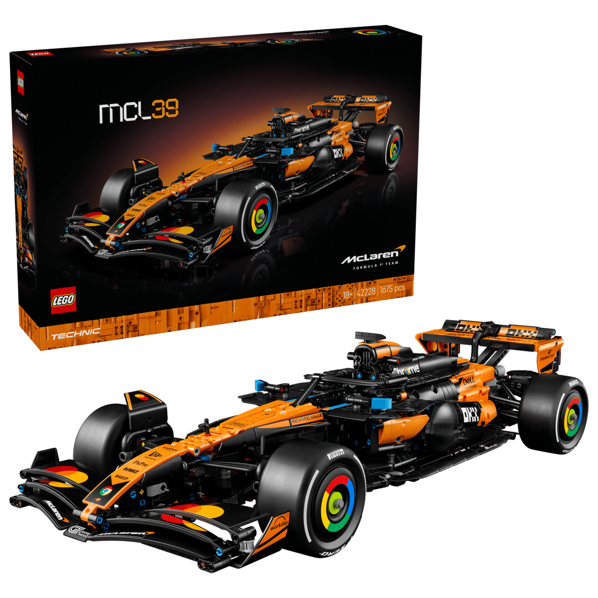 McLaren MCL39 F1 Rennwagen