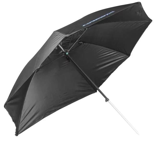 FLAT SIDE UMBRELLA BLACK 125CM