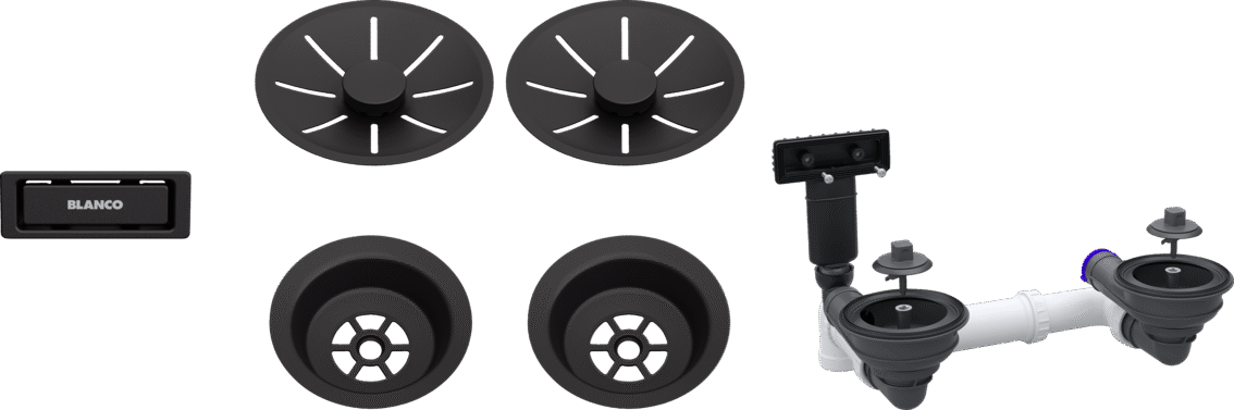 Ablg Set 2x3,5Zoll oAfb InFino schwarz