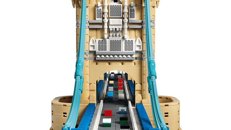 Lego Tower Bridge, Bausteinbrücke, Traversing Bridge, Modellbau, Bausteine