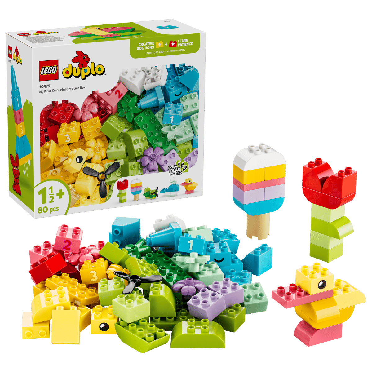 Lego Duplo, Bausteine, Kinderbausteine, Bunte Blöcke, Kreativset