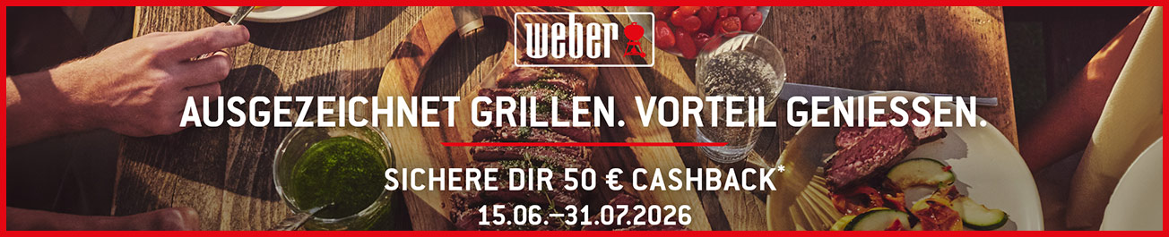Weber Sommer Cashback