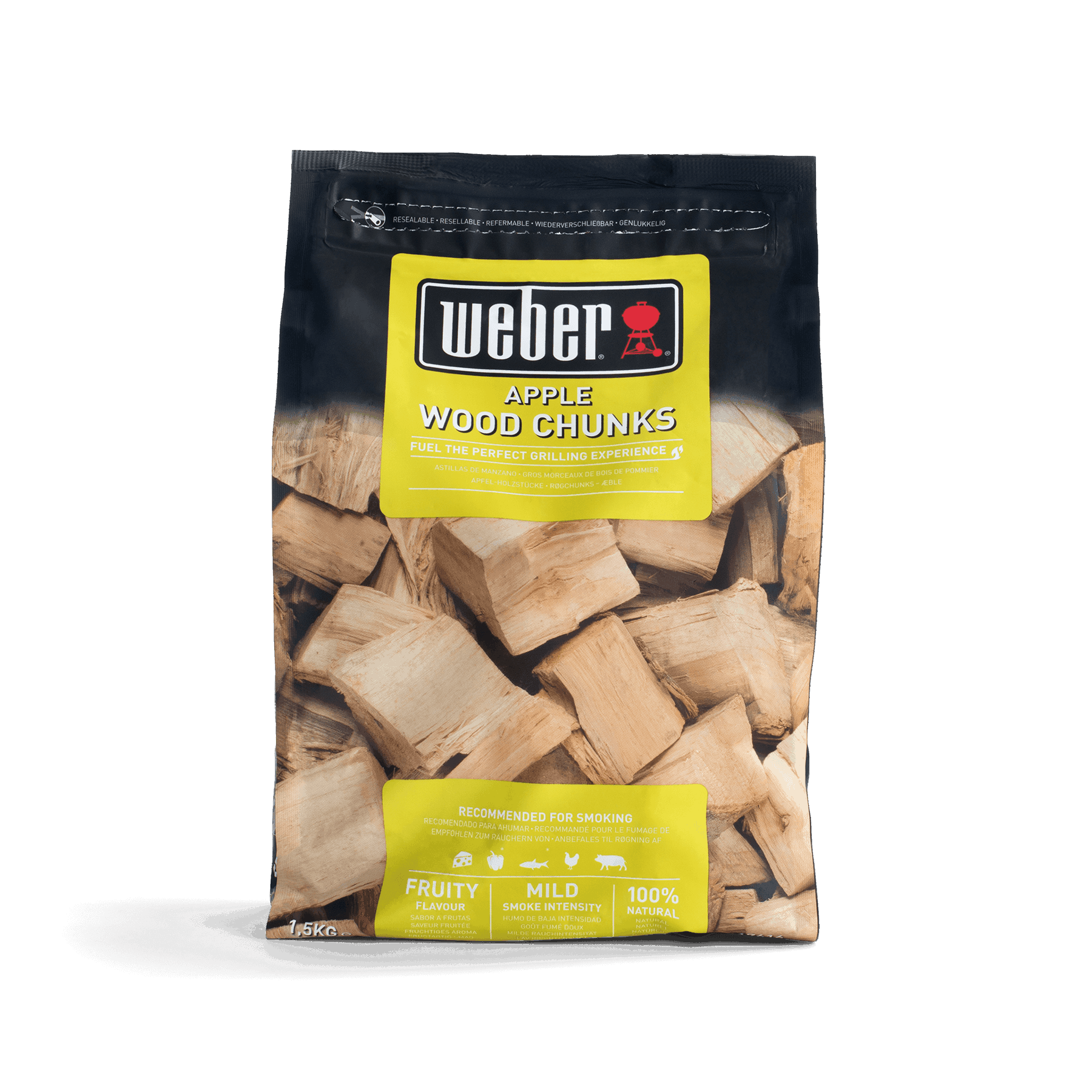 Wood Chunks Apfelholz, 1,5 kg Holz, Schnittholz
