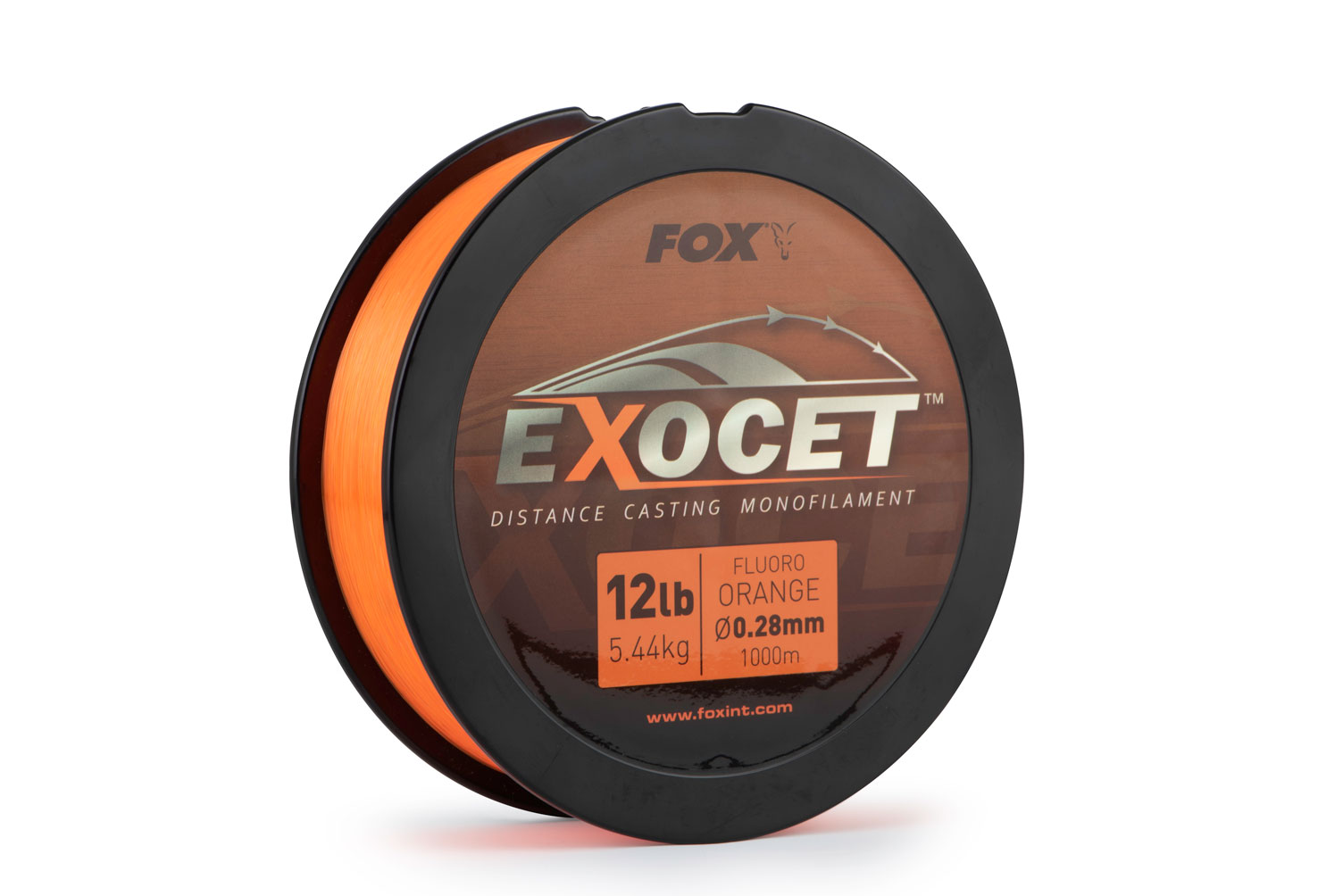 Exocet Fluoro Orange Mono 0.26mm 10lb / 4.9kg (1000m) Exocet Fluoro Orange Mono 0.26mm 10lb / 4.9kg (1000m)