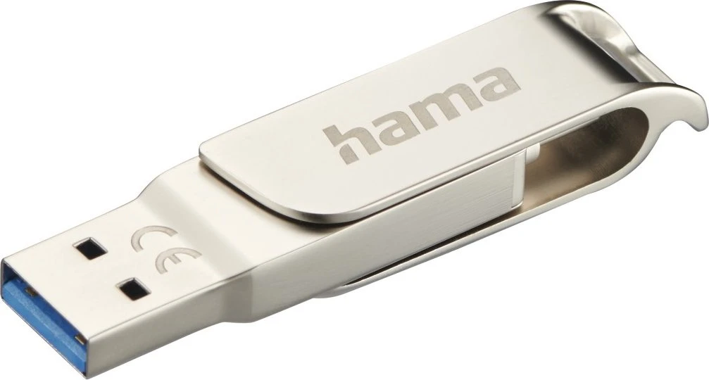USB-Stick C-Rotate Pro, USB-C USB 3.2 Gen1, 128GB, 100MB/s, Silber