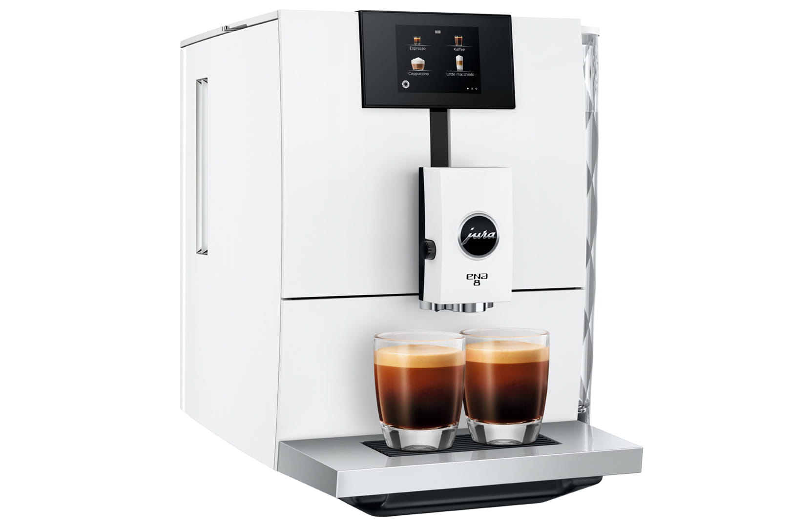 Kaffeevollautomat, Kaffeemaschine, Espressoautomat, Tassenhalter, Kaffeeausgabe