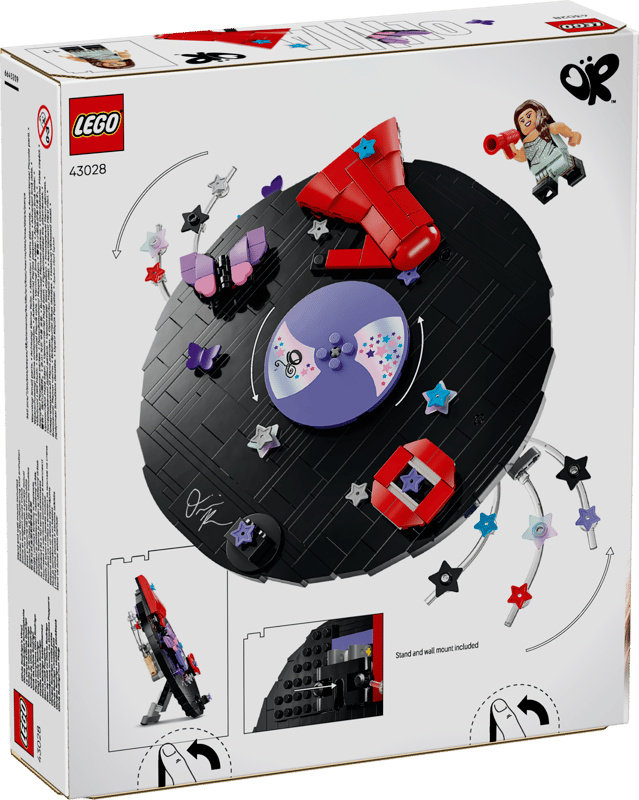 Lego, Planet, Vinyl, Disc, Sterne