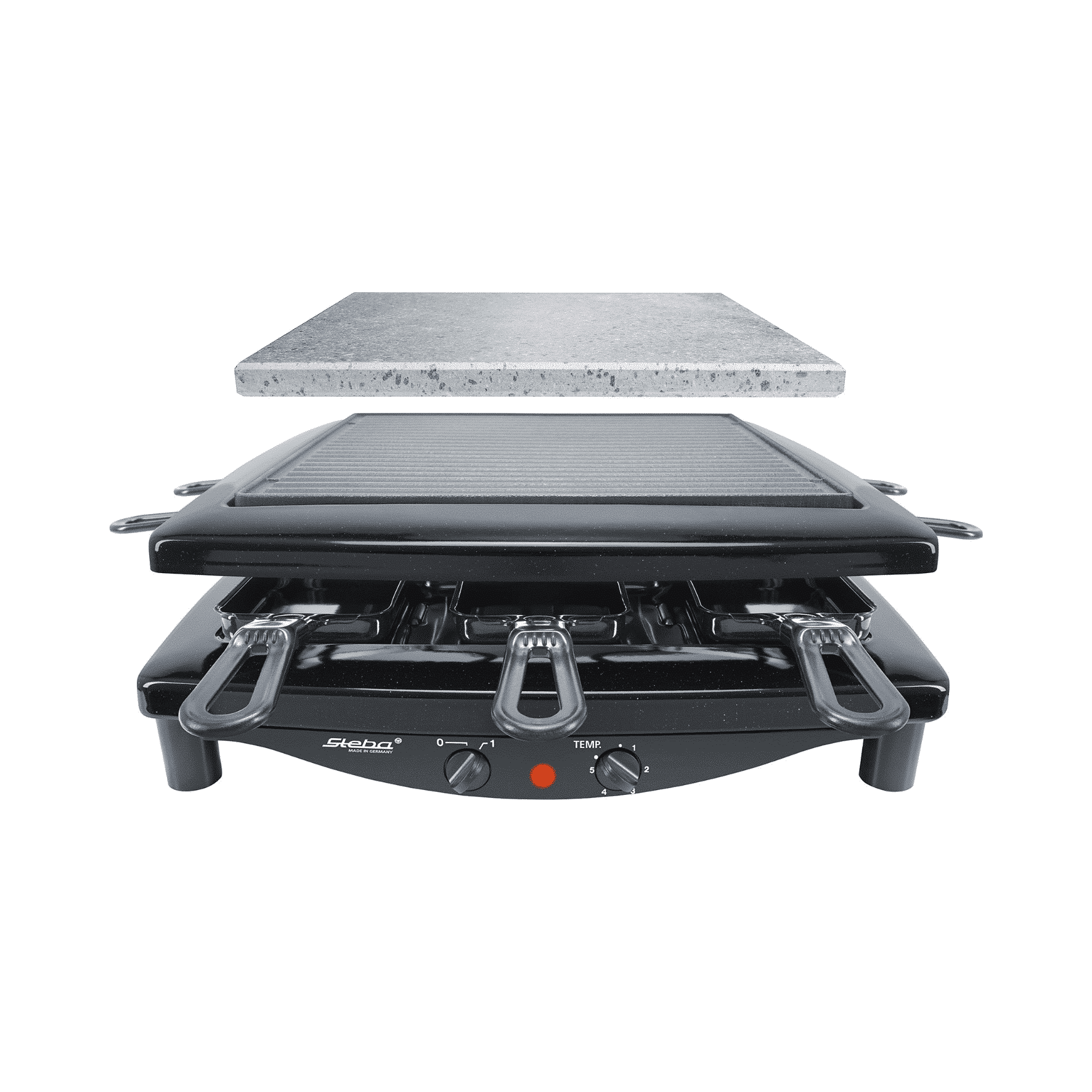 Grill, Elektrogrill, Grillplatte, Steba, Kochfläche