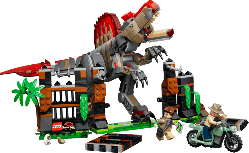Flucht des Spinosaurus