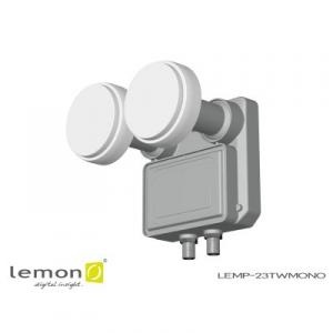 LNB Lemon Monoblock Twin 0,2dB LNB Lemon Monoblock Twin 0,2dB