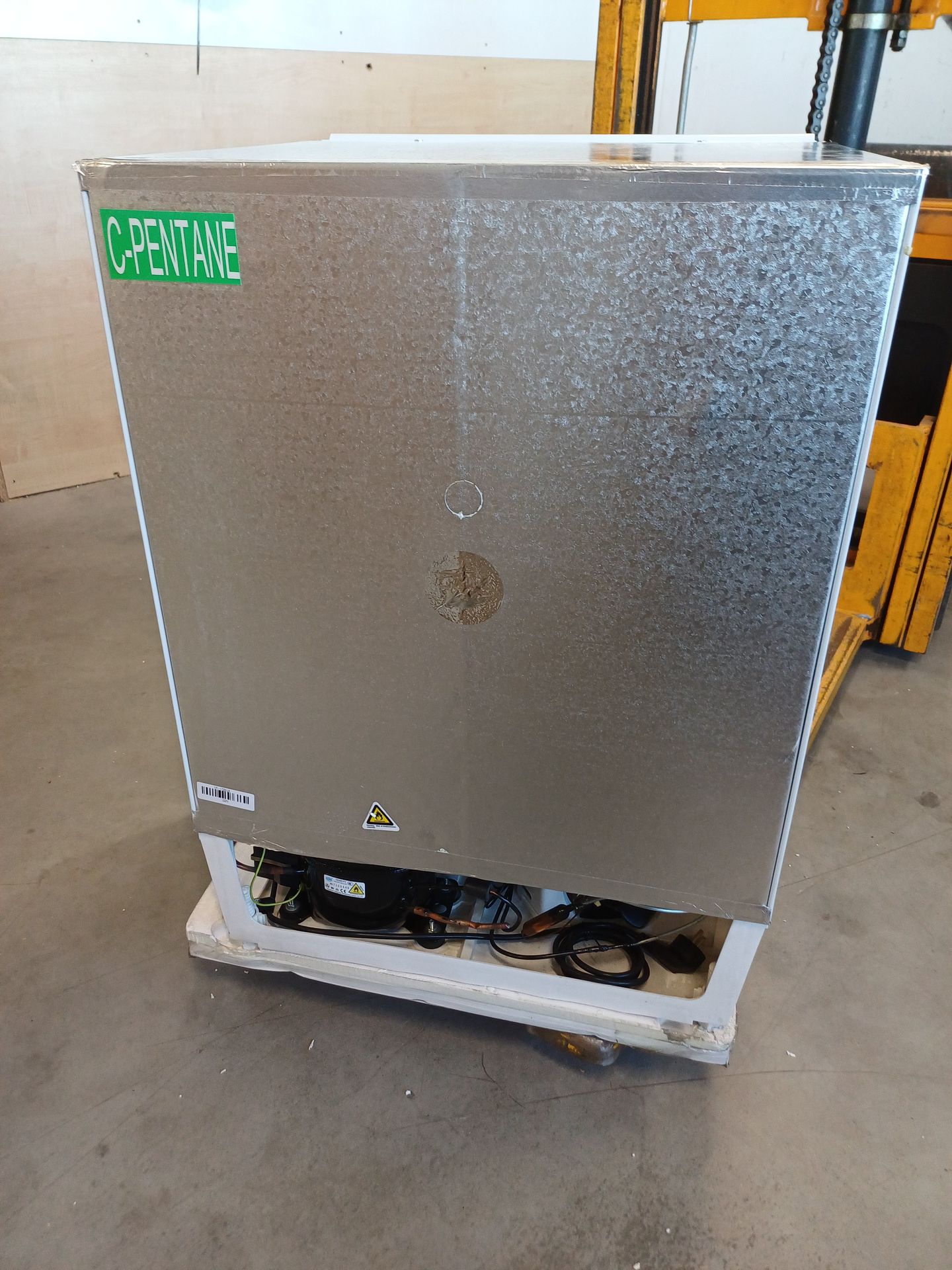 G-Pentane, Kühlgerät, Metallgehäuse, Industrieteil, Foam-Paket