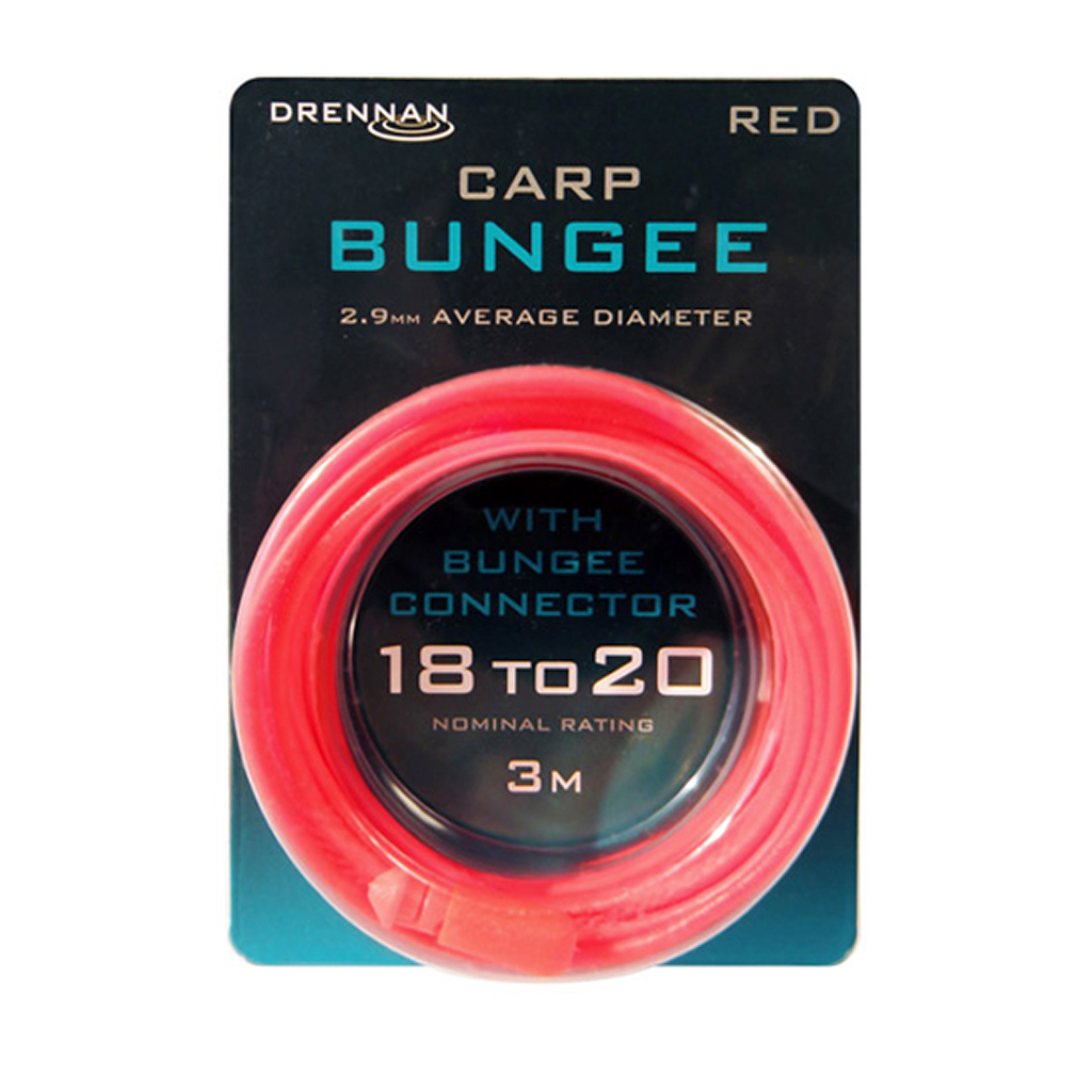 CARP BUNGEE , ROT , 18-20 CARP BUNGEE , ROT , 18-20