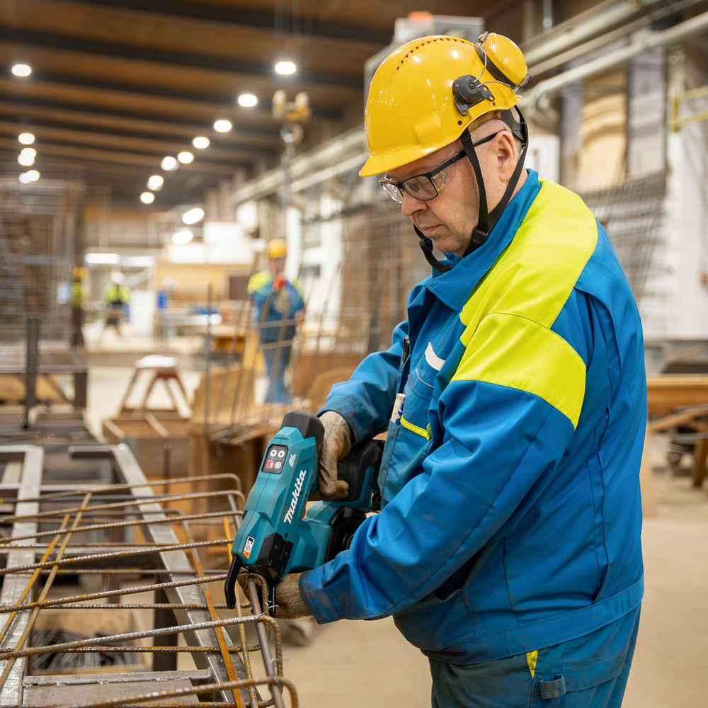 Person, Arbeiter, Elektrische Bohrmaschine, Helm, Mann